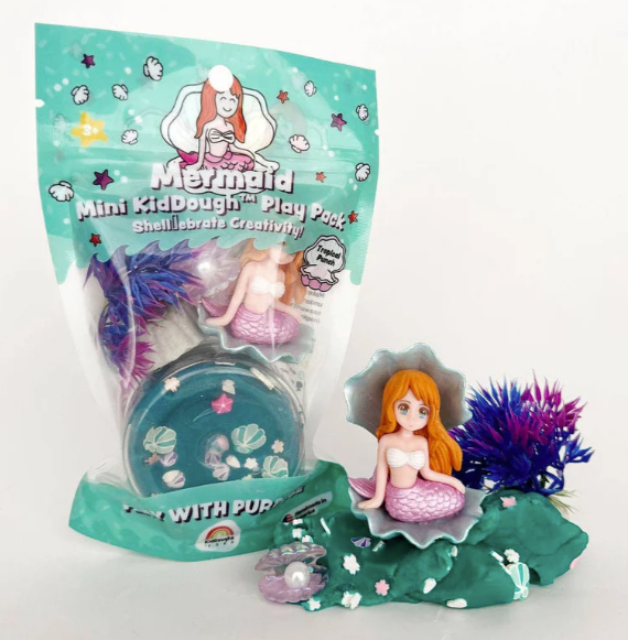 KidDough-Mermaid Mini Play Pack