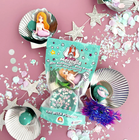KidDough-Mermaid Mini Play Pack