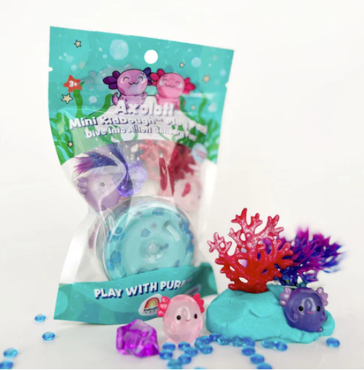 KidDough-Axolotl Mini Play Pack