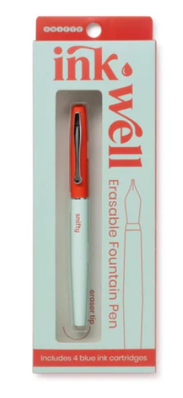 Erasable Fountain Pen Tomato/Mint