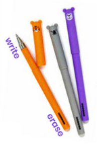 Wild Life Erasable Pens