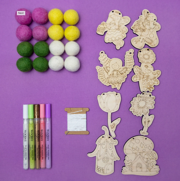 Fairy Garden DIY Garland Kit