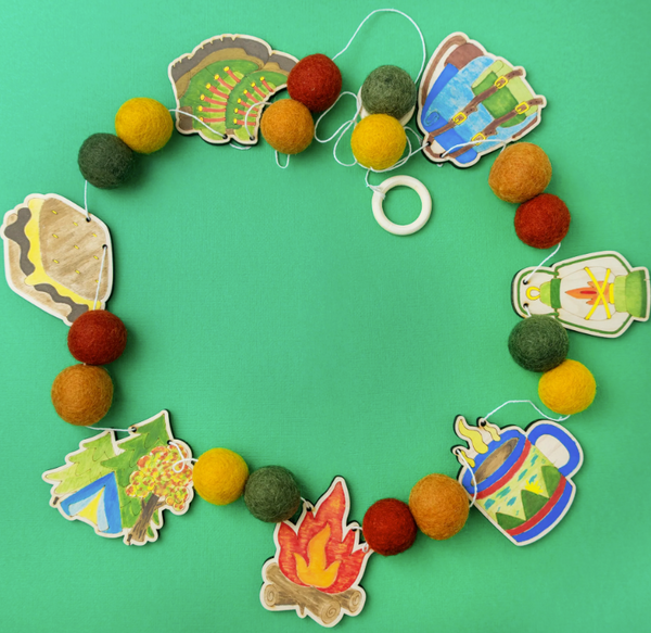 Camping DIY Garland Kit