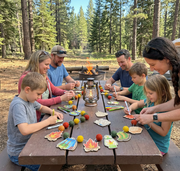 Camping DIY Garland Kit
