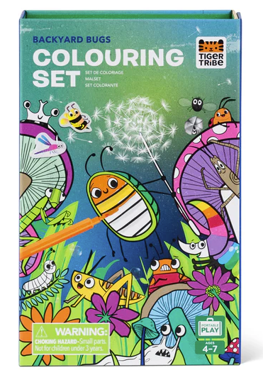 Coloring Set - Backyard Bugs