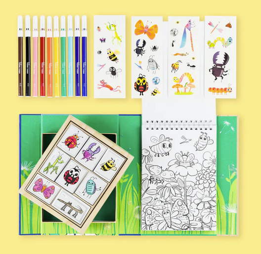 Coloring Set - Backyard Bugs