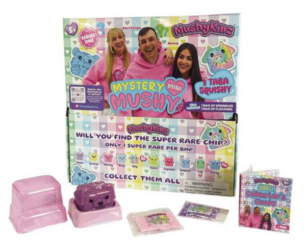 MushyKinz Mystery 1 Pack Squishy Collectible