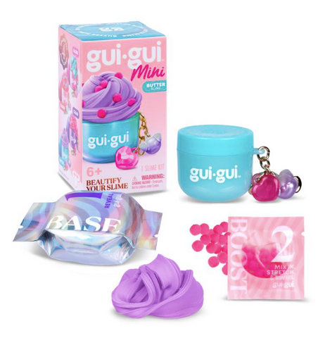 Gui Gui Mini Slime Jar Keychain Asst.