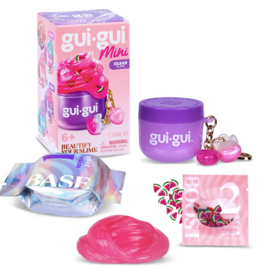 Gui Gui Mini Slime Jar Keychain Asst.
