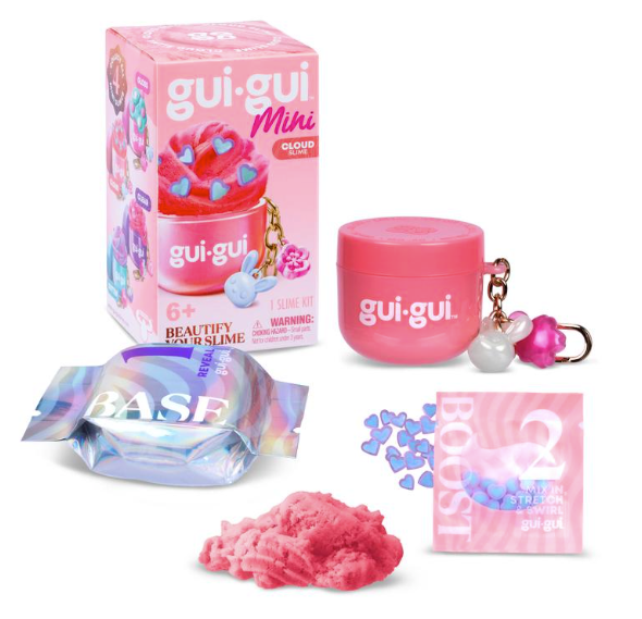 Gui Gui Mini Slime Jar Keychain Asst.