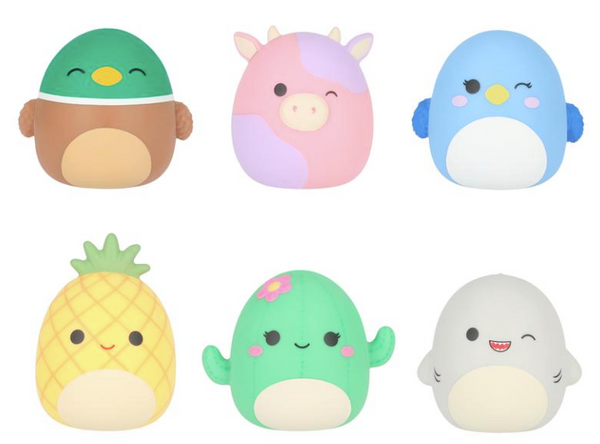 2.5" Squooshems Plush Assort. BB