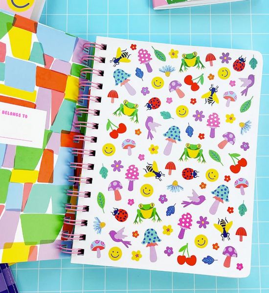 Mushroom Medley Spiral Notebook