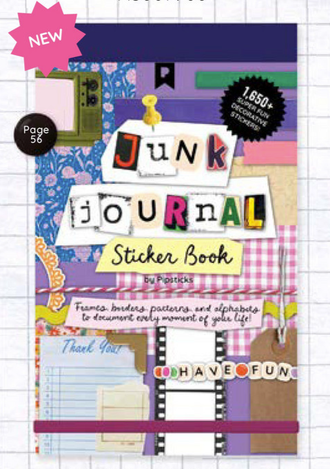 Mix & Match Junk Journal Sticker Bk
