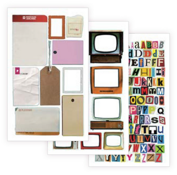 Mix & Match Junk Journal Sticker Bk