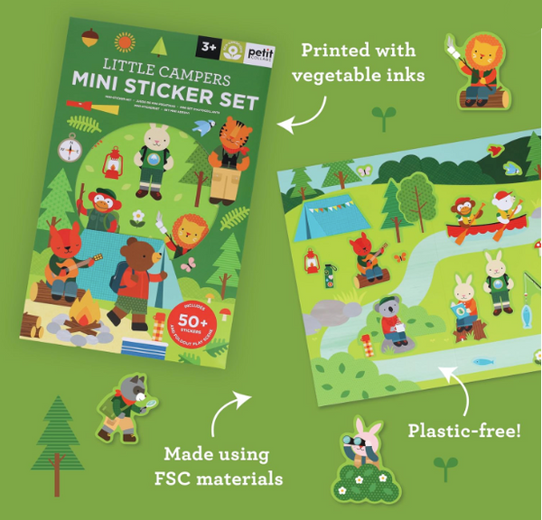 Mini Sticker Set: Little Campers