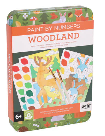 Paint by Numbers: Woodland