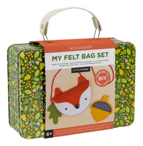 My Felt Bag Set - Fox and Acorn