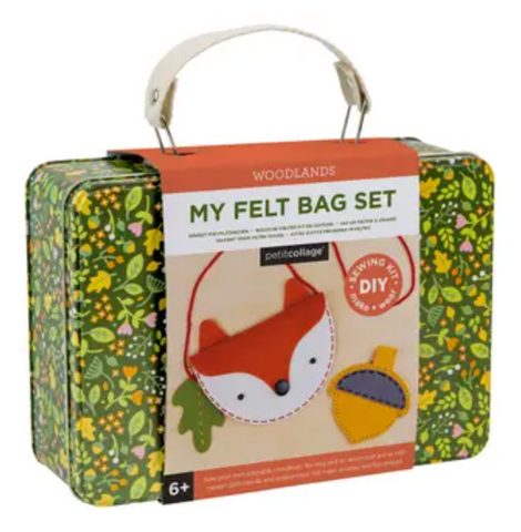 My Felt Bag Set - Fox and Acorn