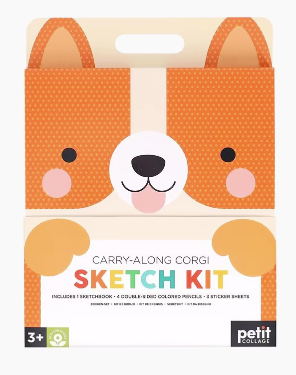 Carry-Along Dog Sketch Kit