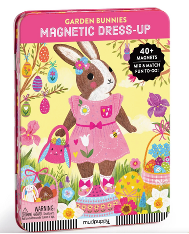 Magnetic Dress-up Garden Bunnies