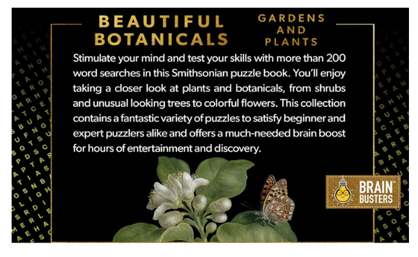Smithsonian Word Search Beautiful Botanicals