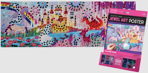 Jewel Art Poster - Fairytale Magic