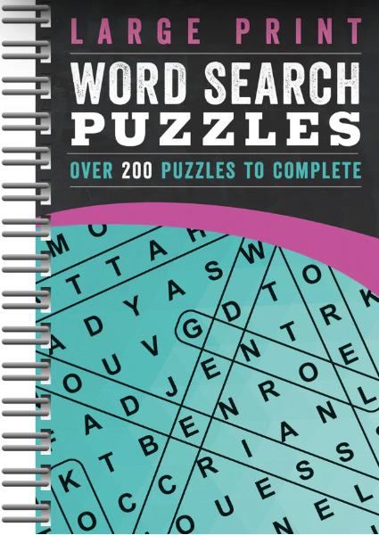 Large Print Word Search Puzzles