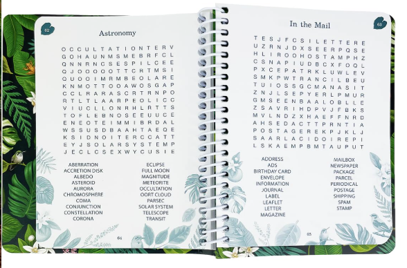 Word Search Puzzles for Concentration