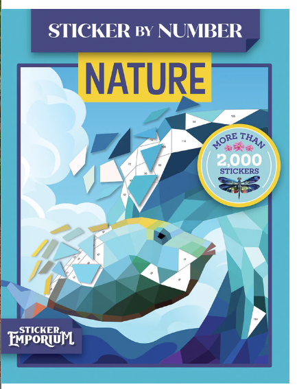 Sticker by Number Nature