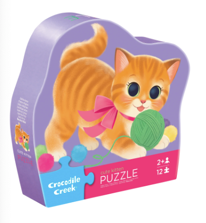 12pc Mini Puzzle/Cute Kitten