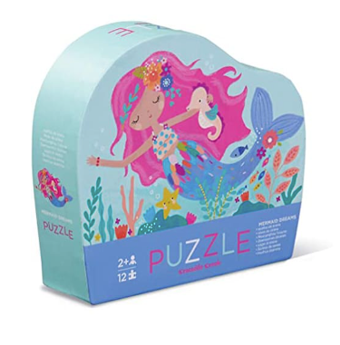12pc Mini Puzzle/Mermaid Dreams