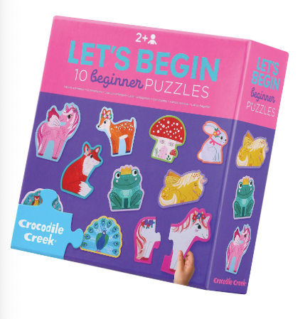 Let's Begin Puzzle - Unicorn 10-2pc