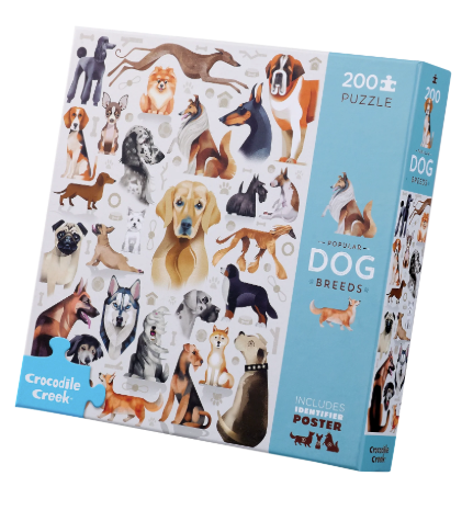 200-Piece Puzzle - Dog Breeds