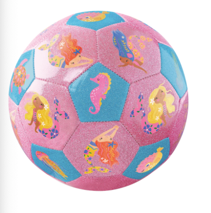 Size 3 Glitter Soccer Mermaids