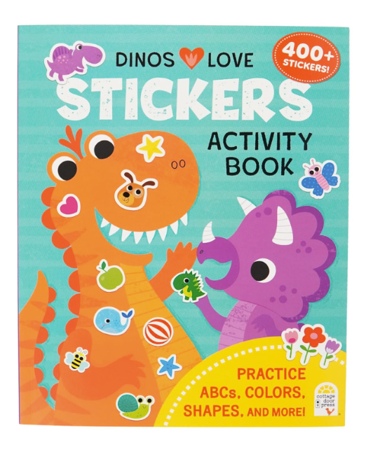 Dinos Love Stickers Activity Book