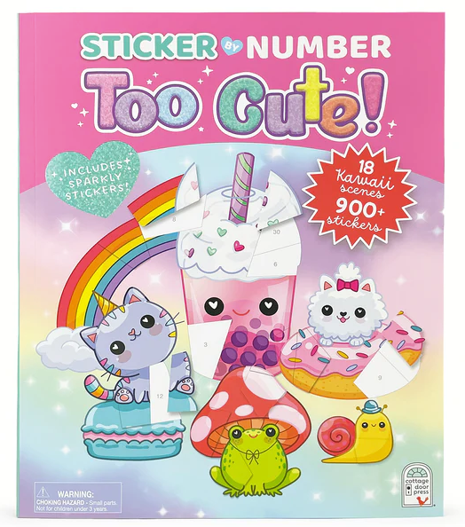 Sticker by Number Too Cute!