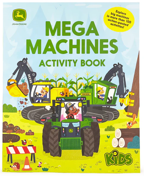 Mega Machines Activity Book JD
