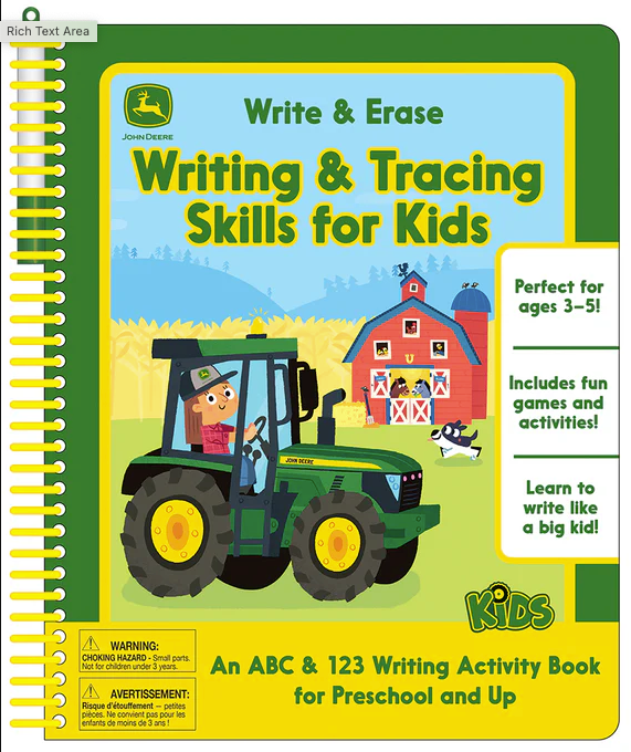 Writing & Tracing Skills for Kids JD