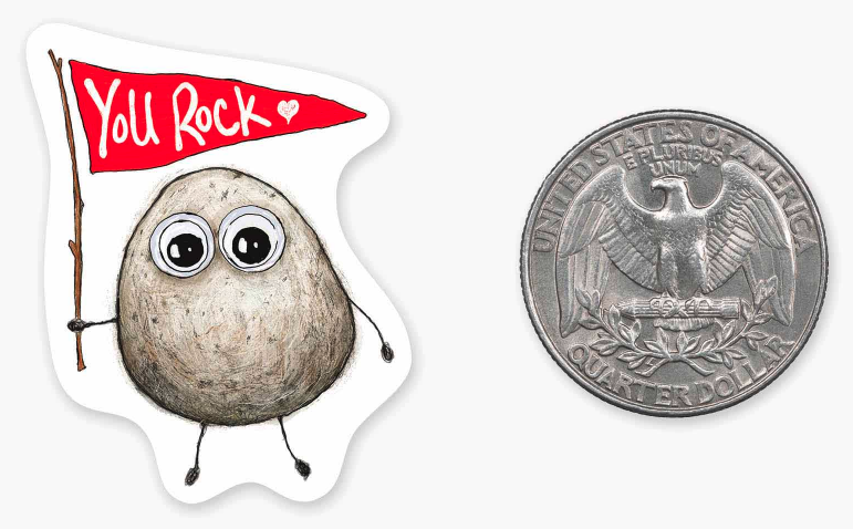 You Rock - Mini Sticker