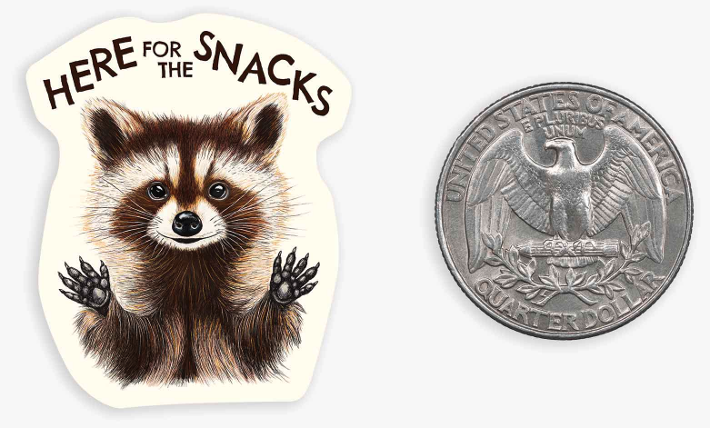 Snacks - Mini Sticker