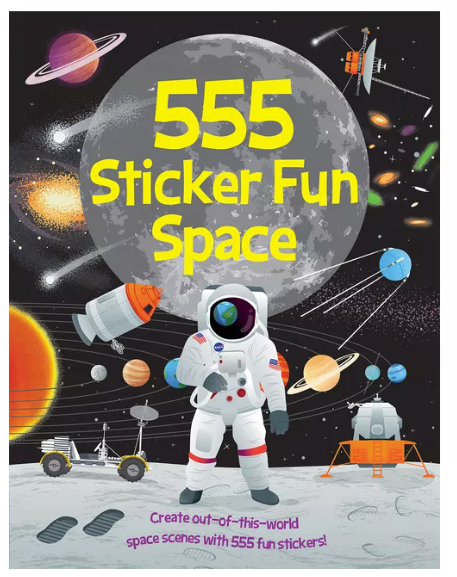 555 Sticker Fun - Space