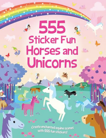 555 Sticker Fun - Horses and Unicorns