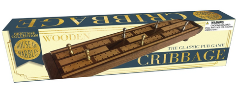 Luxury Wooden Cribbage Board Game