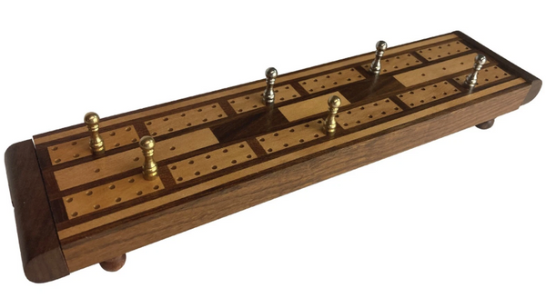 Luxury Wooden Cribbage Board Game
