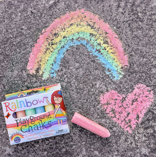 Rainbow Playground Chalks