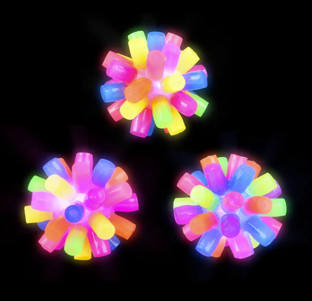 Rainbow Spiky Ball