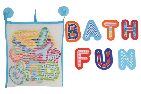 Alphabet Bath Stickers