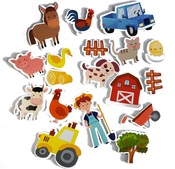 Farm Bath Stickers