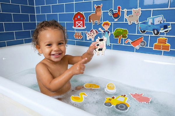 Farm Bath Stickers