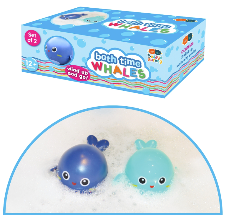 Bath Time Wind Up Whales